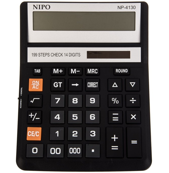 قیمت و خرید ماشین حساب حسابداری نیپو مدل NP-4130