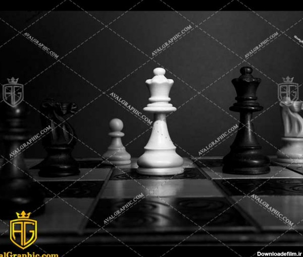 عکی با کیفیت مهره رخ و شاه مناسب برای طراحی و چاپ - عکس شطرنج - تصویر شطرنج - شاتر استوک شطرنج - شاتراستوک شطرنج