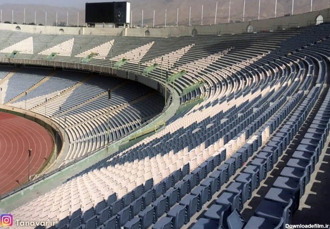 آخرین وضعیت استادیوم آزادی/ سکوهای جدید ورزشگاه نصب شدند