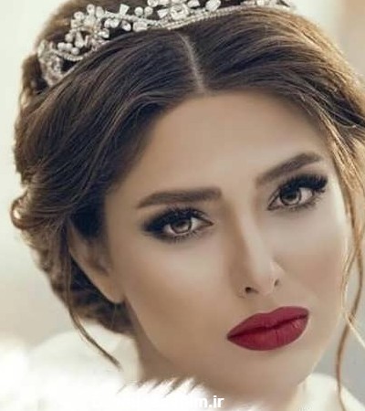 Bridal hairstyles for round face (19) آرگا