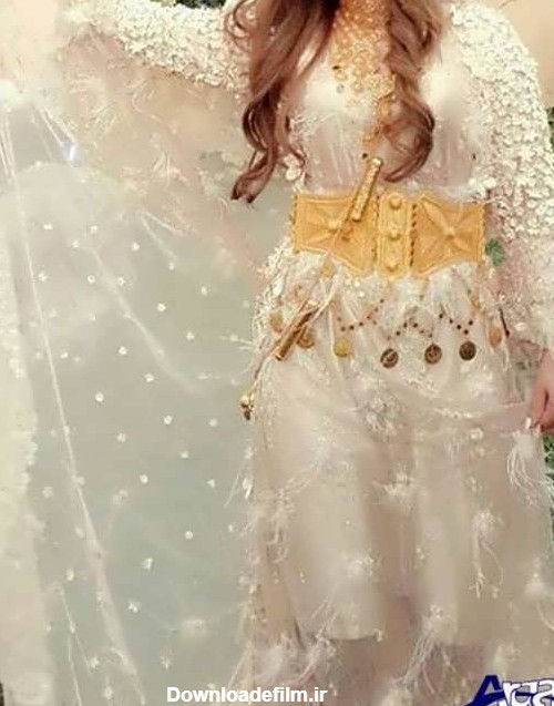 عکس لباس عروس کردی سفید