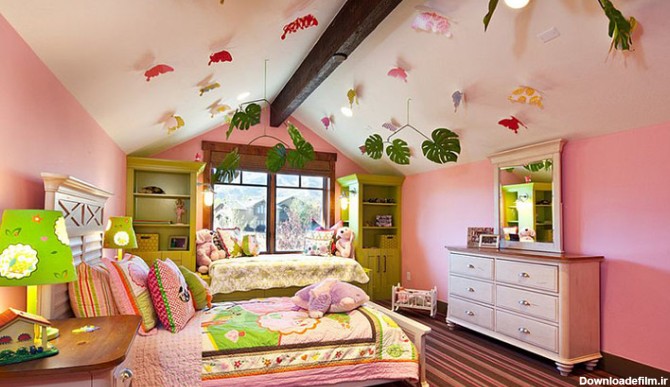 تزیین سقف اتاق کودک با ۲۲ ایده خلاقانه - چطور