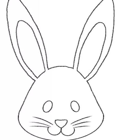 نقاشی کودکانه خرگوش - موشیما