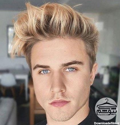 مدل موی مردانه مناسب فرم صورت مثلثی شکل