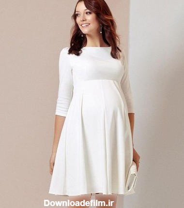 لباس مجلسی بارداری | 120 مدل لباس مجلسی شیک برای دوران حاملگی ...