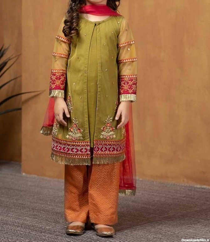 لباس هندی بچگانه دخترانه