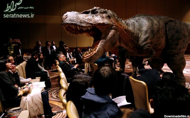 عکس/حرکت وحشتناک دایناسور در ژاپن