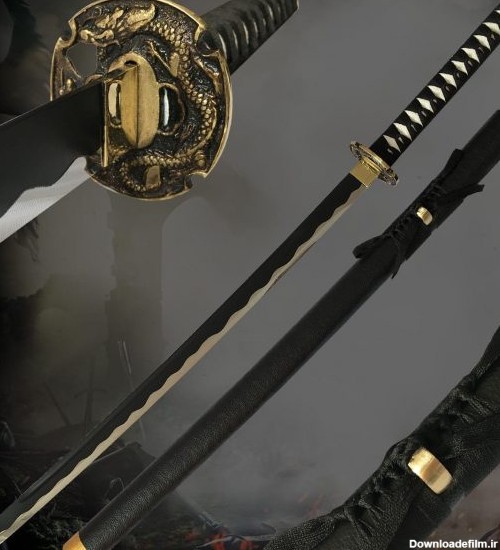 شمشیر سامورایی کاتانا Black Wave