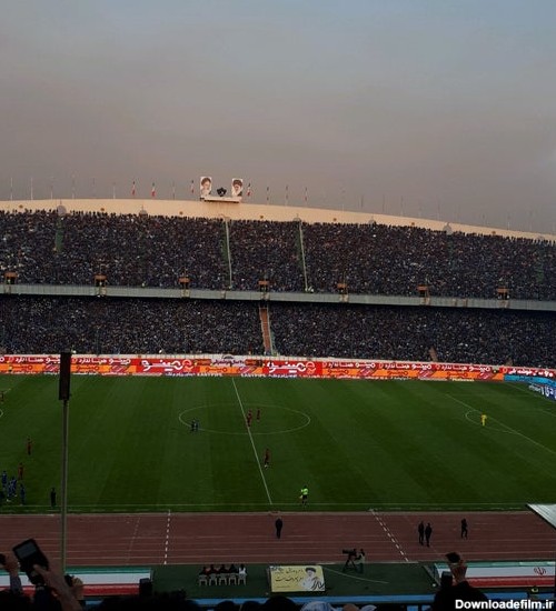 Photo taken at ورودی اصلی ورزشگاه آزادی | Main Enterance Of Azadi Stadium by Erfan D. on 12/5/2019