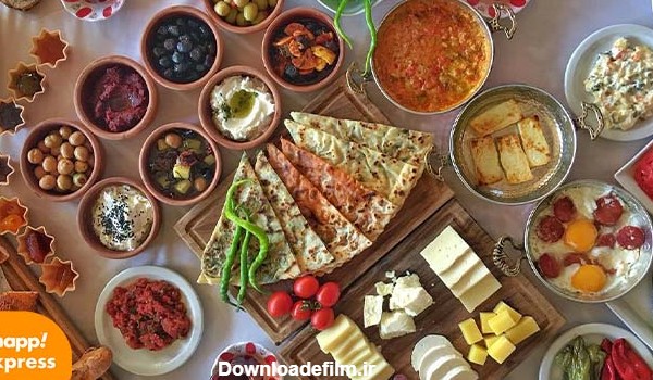 تزیین میز صبحانه مهمانی؛ چیدمان صبحانه زیبا ایرانی و خارجی - مجله اسنپ  اکسپرس