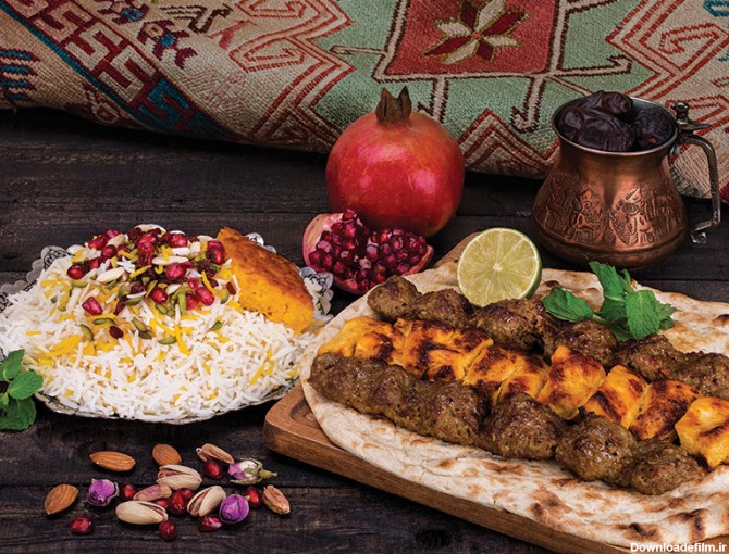 غذاهای مجلسی ایرانی | قالب بهرنگ