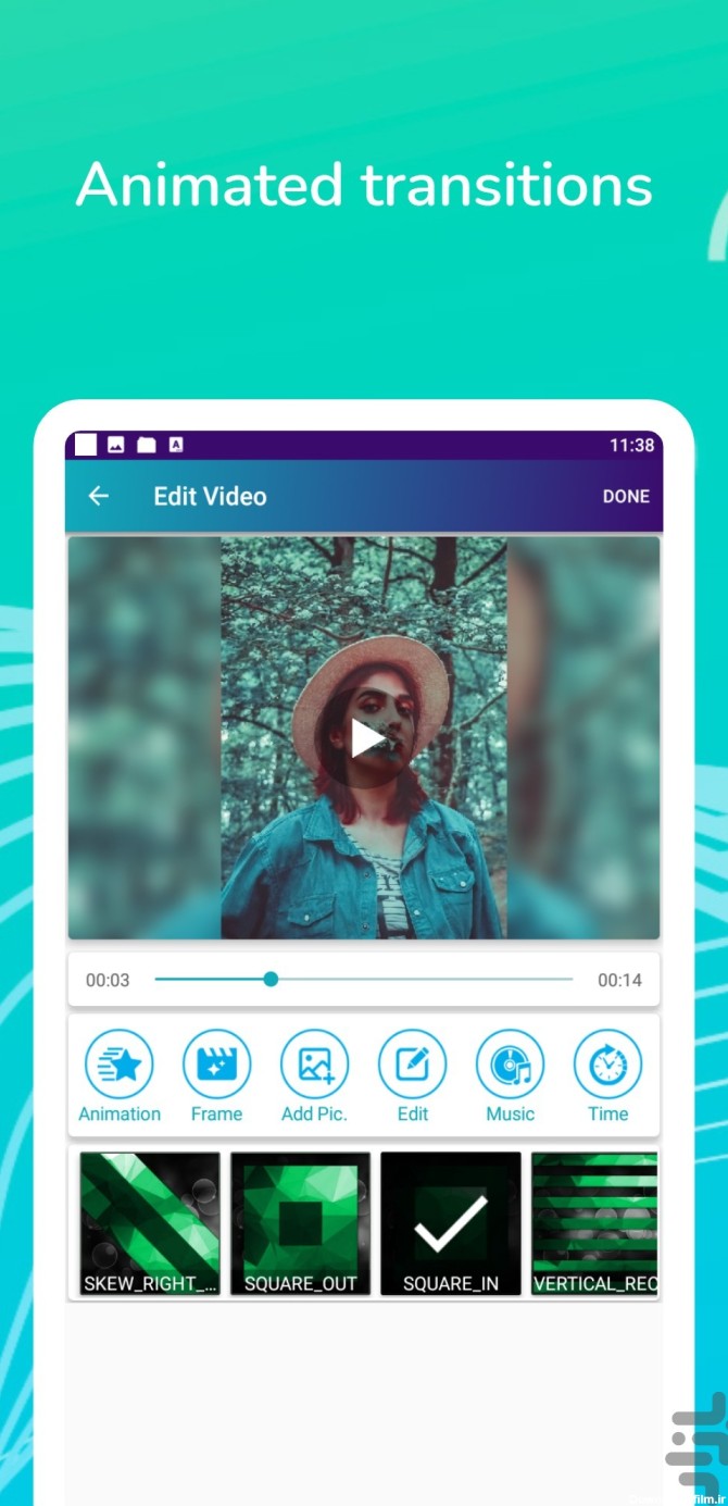 برنامه Photo Video Maker with Music - دانلود | بازار