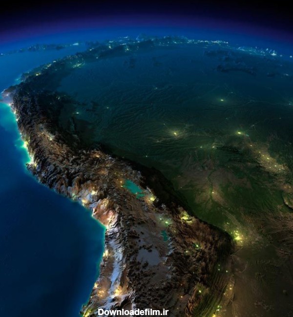 عکس های جذاب از فضای کره زمین در شب