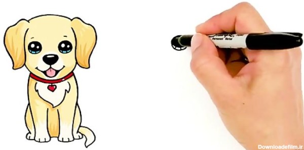 عکس نقاشی سگ فنجونی