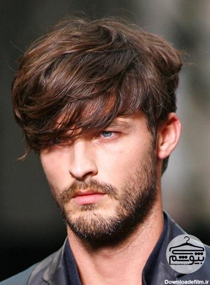 مدل موی مردانه مناسب فرم صورت مثلثی شکل 