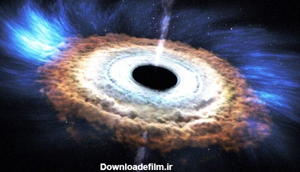 سیاهچاله‌ای به عظمت منظومه شمسی - ایمنا