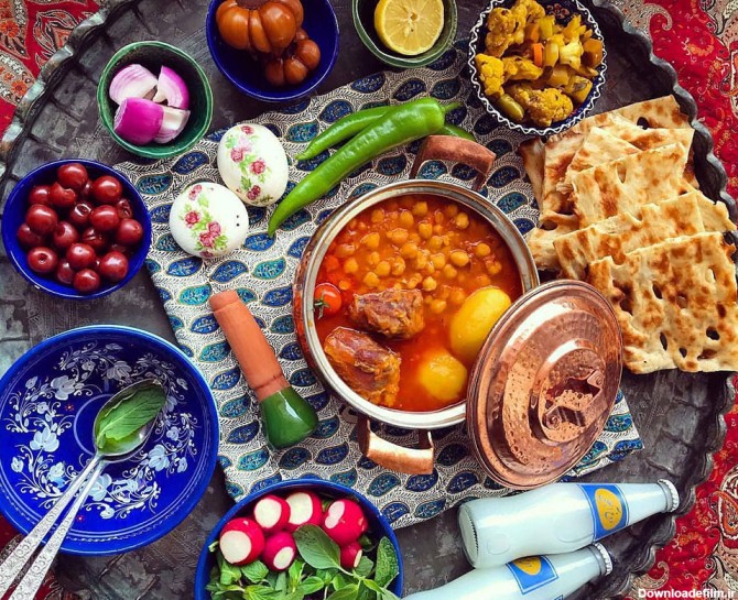 لیست انواع بهترین طرز تهیه غذاهای ایرانی سنتی + مواد لازم ...