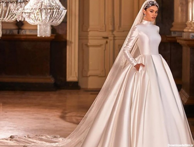انتخاب مدل لباس عروس متناسب با اندام شما!