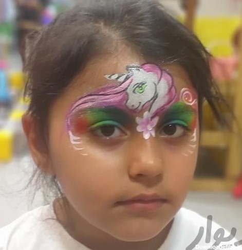 نقاشی صورت گریم کودک گریم نوروزی کودکان|خدمات آرایشگری و زیبایی ...