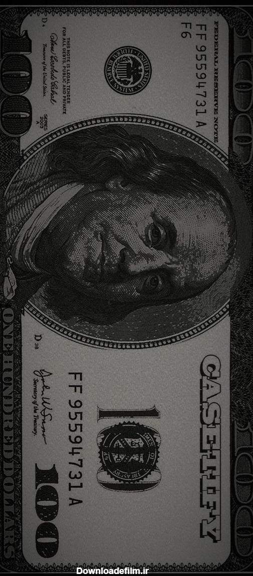 عکس دلار سیاه و سفید
