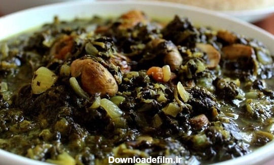 خورش آلو اسفناج در فهرست غذاهای ایرانی خوشمزه