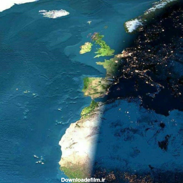 عکس | تصویر خارق‌العاده ناسا از مرز بین شب و روز - خبرآنلاین