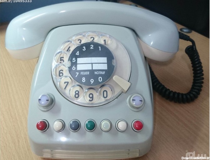 گوشی تلفن آلمانی قدیمی تیپ خاص و بسیار نایاب