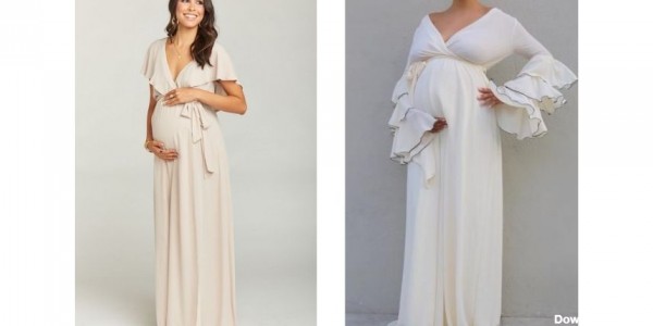 ۵۰ مدل لباس برای عکس بارداری : برای عکس بارداری چه لباسی بپوشم ...