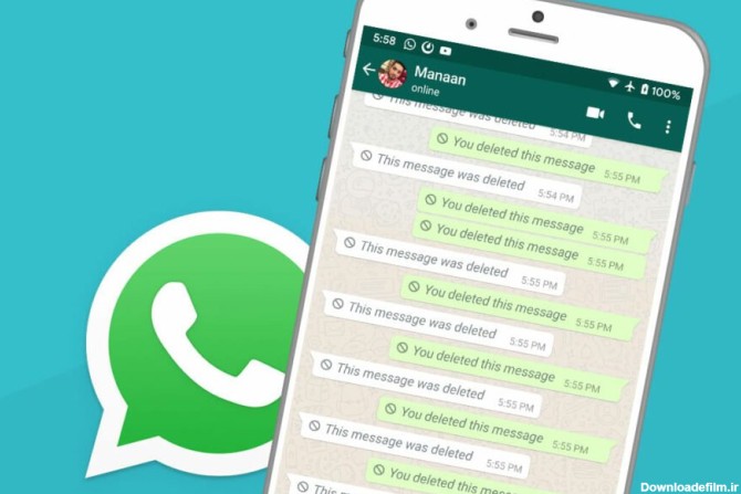 حذف پیام ها در واتساپ