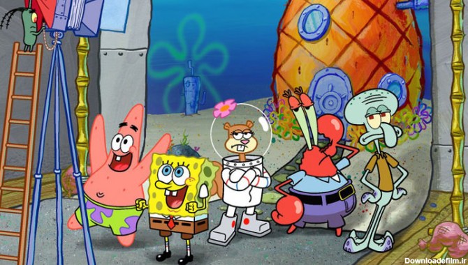 SpongeBob معرفی کاراکترها