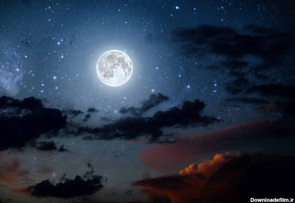 عکس ماه زیبای