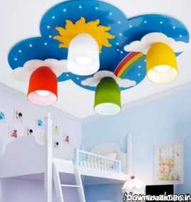ایده های خلاقانه برای تزیین “سقف اتاق کودک”