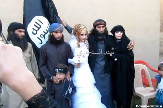 عکس‌هایی از جشن عروسی یک داعشی
