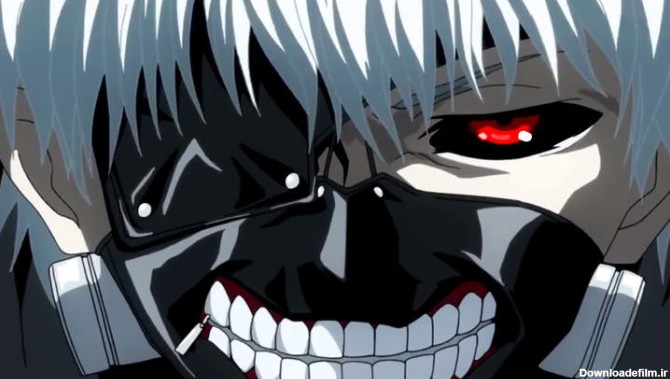 دندان های تیز، چشم قرمز و ماسک عجیب در انیمه Tokyo Ghoul
