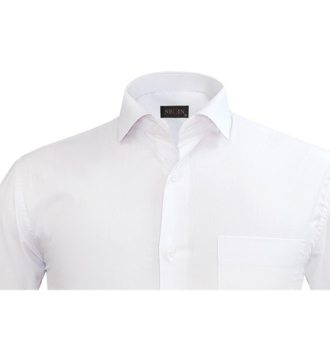 قیمت و خرید پیراهن مردانه نگین کد 20846 رنگ سفید