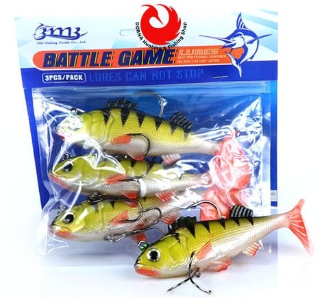 قیمت و خرید ماهی مصنوعی ژله ای ۳ تایی Battle Game 321 - فروشگاه ...