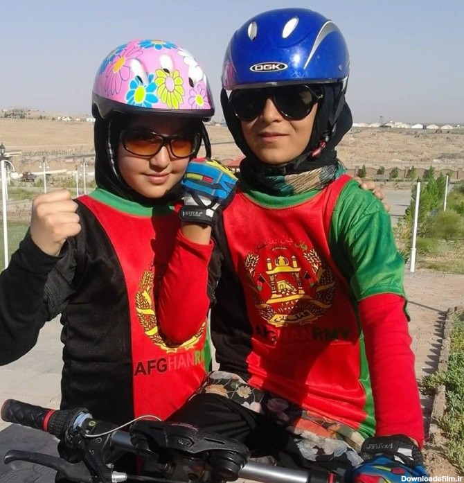 دختران دو چرخه سوار افغانستان