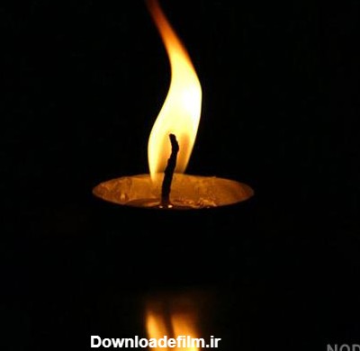 عکس یک شمع سیاه - عکس نودی