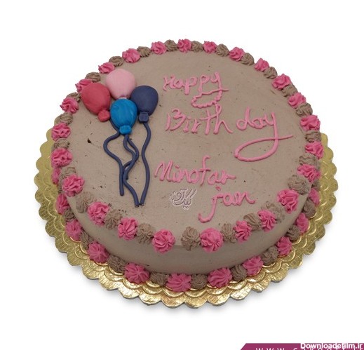 کیک تولد - کیک خامه ای - کیک بادکنک ها می رقصند | کیک آف