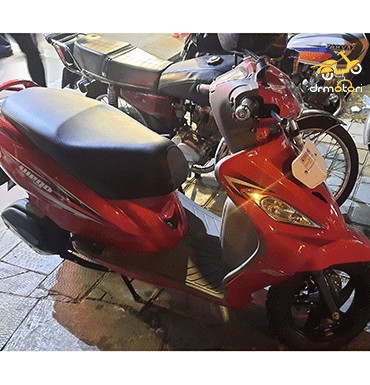 موتور سیکلت وگو انژکتوری مدل 98 قرمز - دکترموتوری