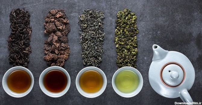 مقایسه چای سبز و چای سیاه