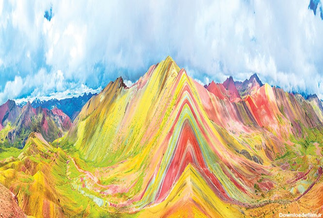 کوه رنگین کمان پرو - مجله گردشگری
