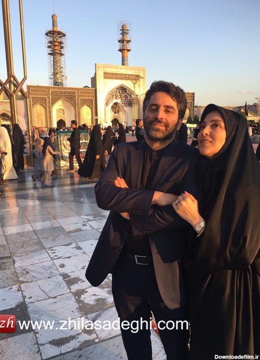 اولین سفر دو نفره ژیلا صادقی مجری مشهور تلویزیون با همسرش بعد از عروسی
