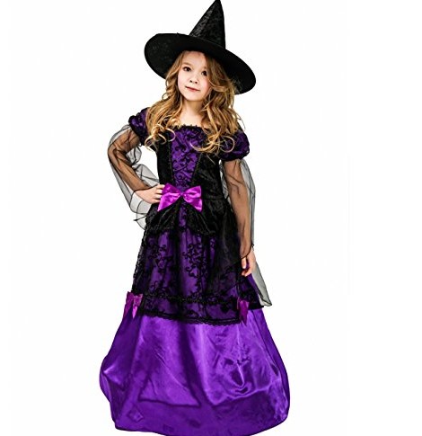 قیمت و خرید لباس جادوگران عرفانی هالووین دخترانه بچه ها