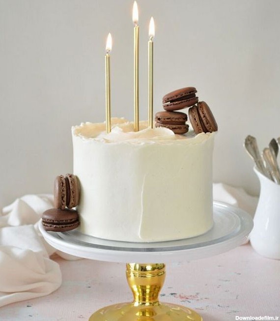 تزیین کیک تولد با خامه و ایده های بسیار زیبا و جدید