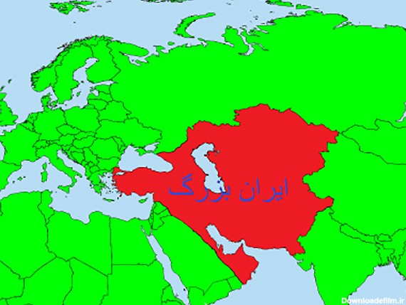 تصاویر متحرک از نقشه ایران در طول تاریخ