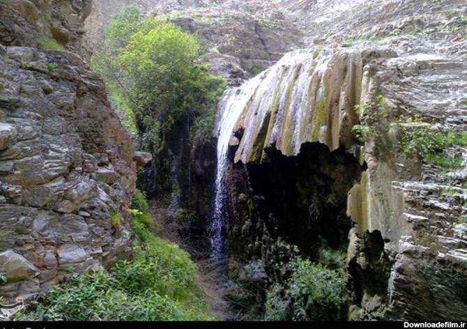 بهار 98| آبشار 7 آسیاب دره شهر نگین زیبا در دل کبیرکوه ایلام+تصویر