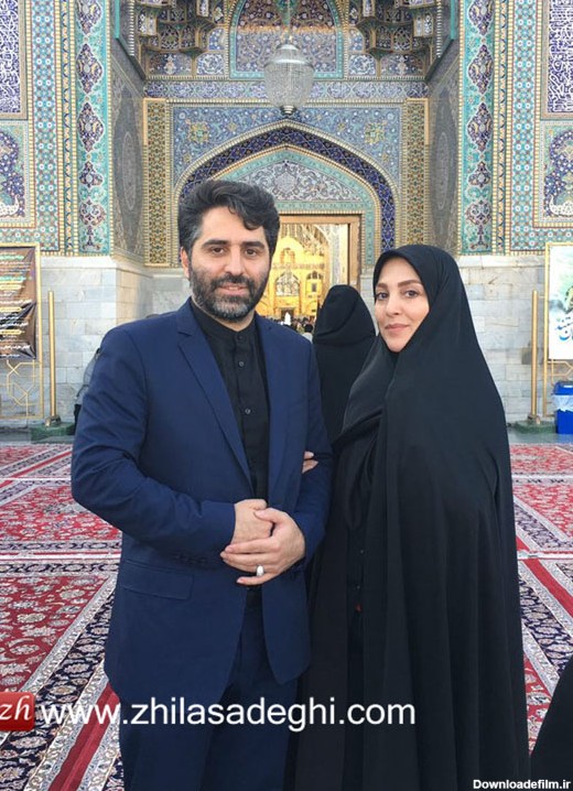 اولین سفر دو نفره ژیلا صادقی مجری مشهور تلویزیون با همسرش بعد از عروسی