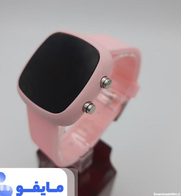 خرید ساعت مچی دخترانه صورتی طرح اپل واچ شیک و جدید LED » فروشگاه مایفو