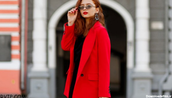 مدل کت مجلسی زنانه قرمز